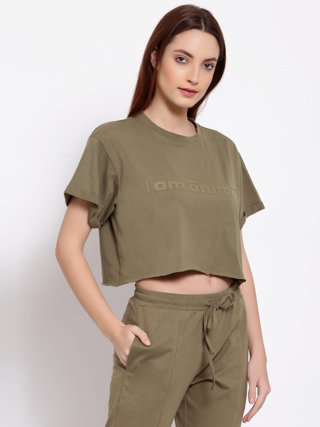 Old Army Green Wild Crop T