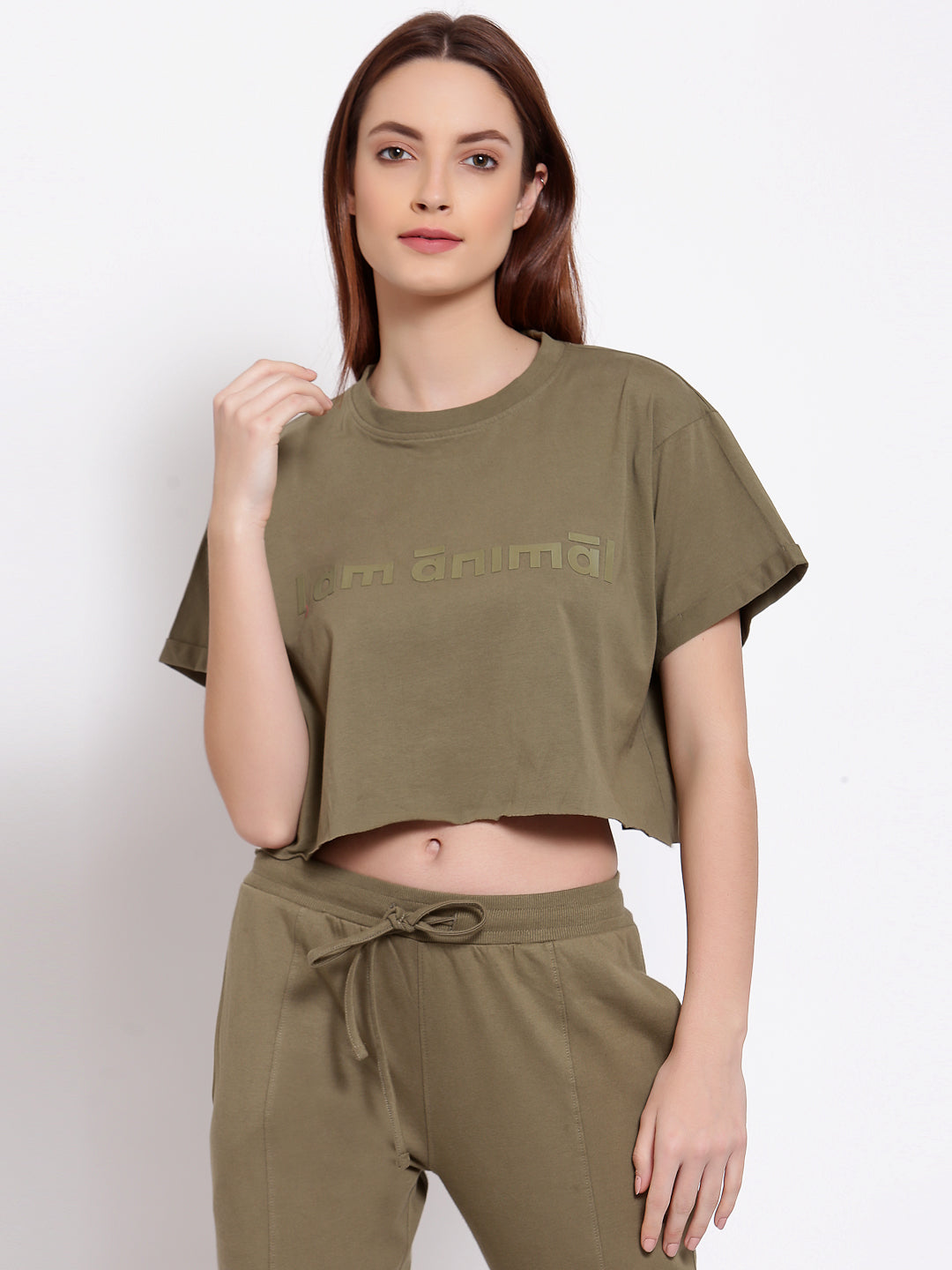 Old Army Green Wild Crop T