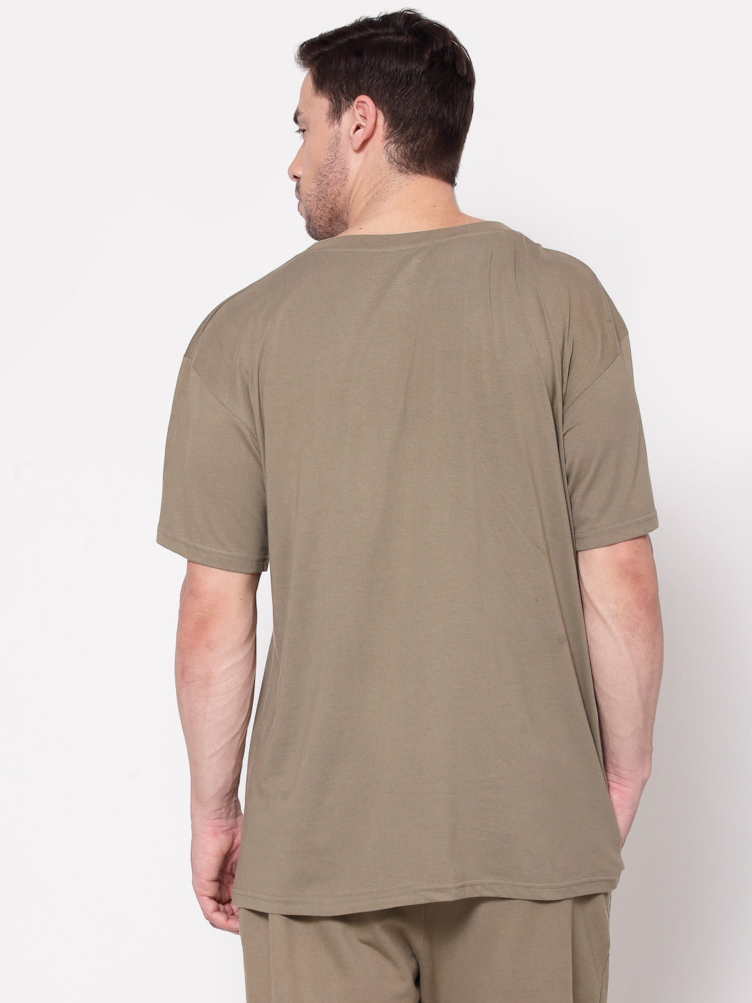 Old Army Green T-Basic Word Print